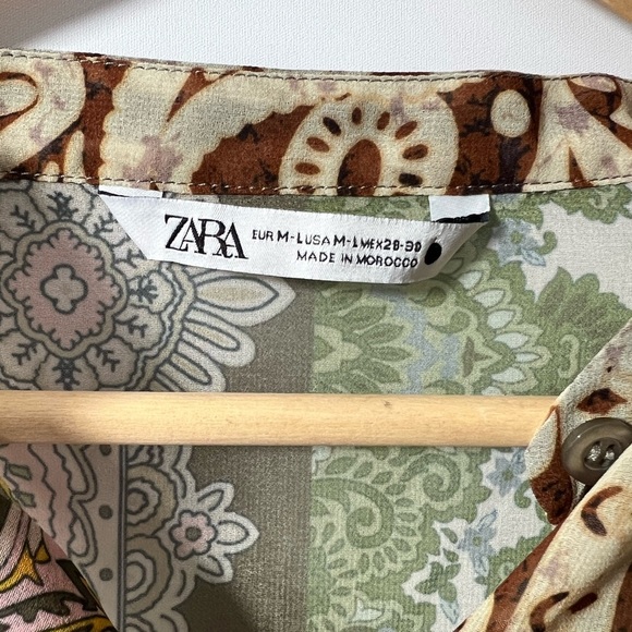 Zara Bohemian Patchwork Blouse - Picture 7 of 7